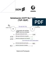 Señalización CCITT No.7 AXE (TUP- ISUP) Circuito de Voz