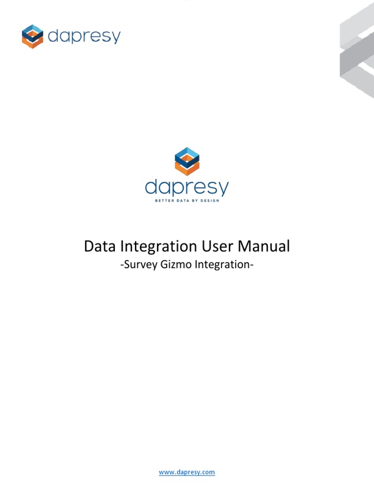 Survey Gizmo Integration Manual | PDF | Application Programming ...