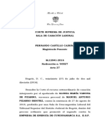 NO OPERA INEFECACIA DEL DESPIDO SINO INDEMNIZACIÓN EN CASO DE FALTA DE PAGO DE SEGURIDAD SOCIAL Y ENTREGA DEL PUESTO DE TRABAJO.docx