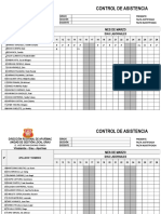 Registro de Asistencia - Primaria 