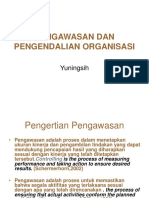 (15) Pengawasan Dan Pengendalian Organisasi