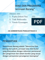 Adm. Sarana Dan Prasarana "Penerimaan Barang"