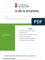 Analisis de La Empresa