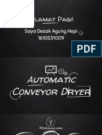 Automatic Conveyor Dryer - Desak Agung Hepi