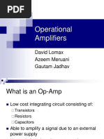 Overview of Operational Amplifiers | PDF | Operational Amplifier ...