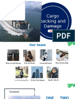 Cargo Packing and Damage: Group 4