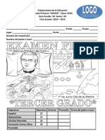 Examen Final de Quinto Grado