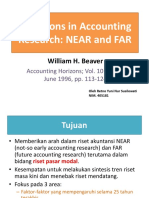 Directions in Accounting Research: NEAR and FAR Review