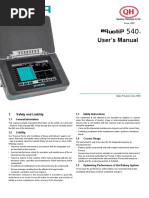 User's Manual Equotip 540