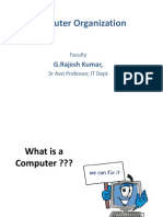 Computer Organisation - Unit-I