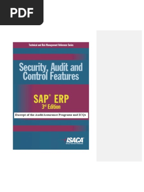 SAP R/3 第2版 ISACA SAP R/3 第2版 ISACA