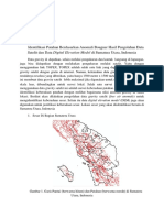 Identifikasi Patahan Berdasarkan Anomali Bouguer Hasil Pengolahan Data Satelit Dan Data Digital Elevation Model Di Sumatera Utara, Indonesia