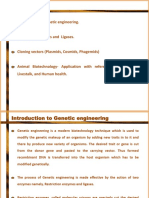 Final Lecture Handout Genetics & Molecuar Biology Part III