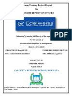 Research Report O Stock_Edelweiss kolkata