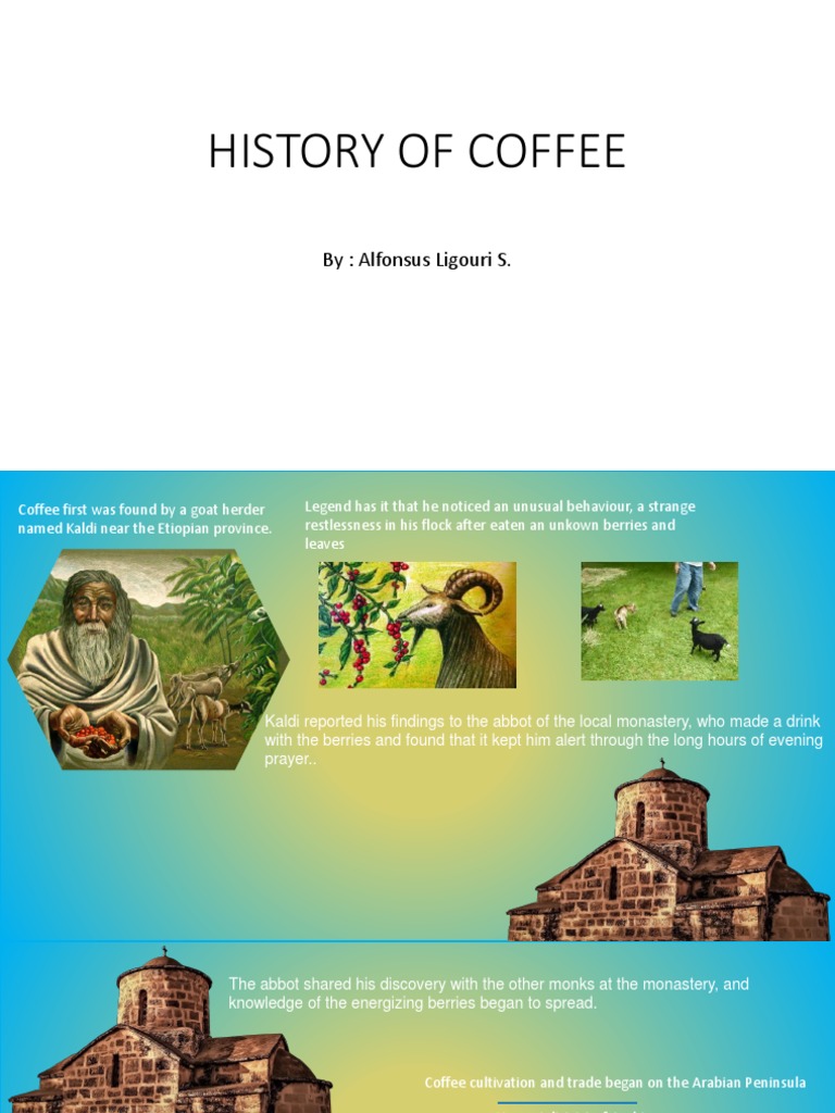 History of Coffee By Alfonsus Ligouri S PDF Java Coffee