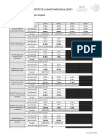 Reporte de Avance Individualizado