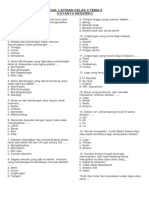 Soal Latihan Kelas 4 Tema 9