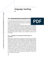 Language Teaching