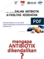 Pengendalian Antibiotik Di Fas Kes