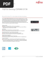 Fujitsu Esprimo E700 E90+ (Gebraucht) in Emmen für CHF 57 – mit