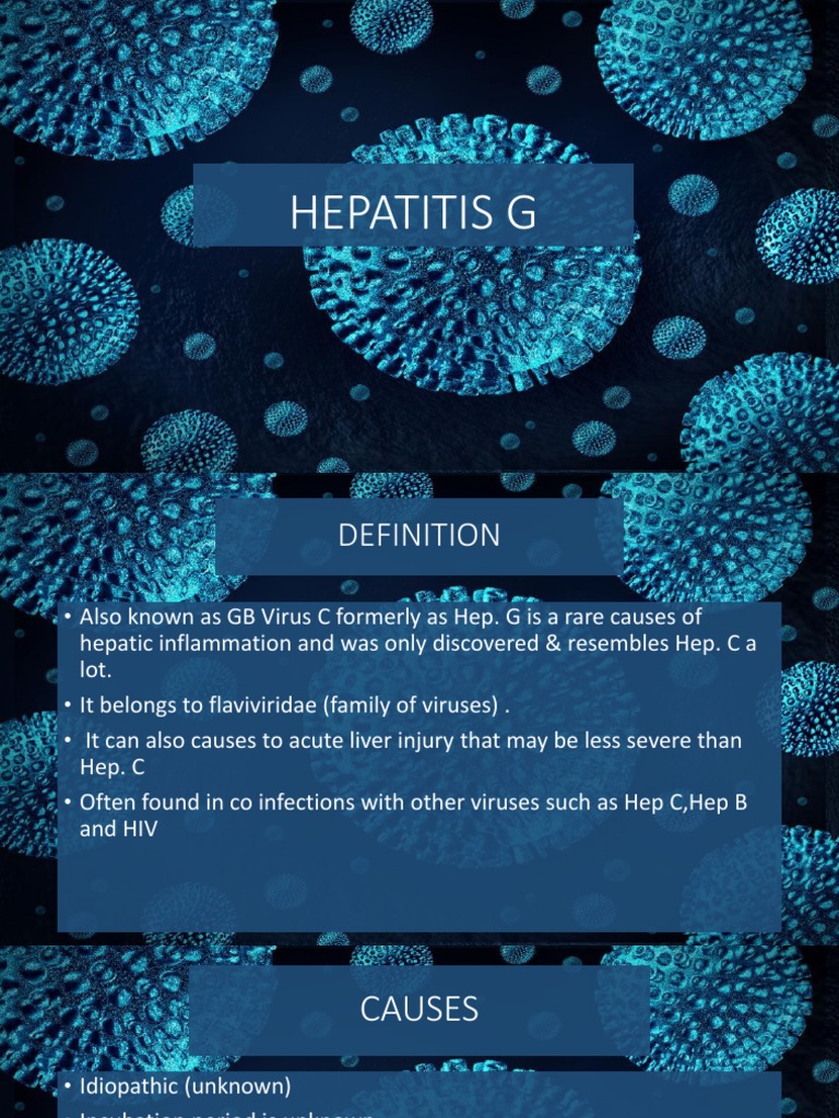 Hepatitis G