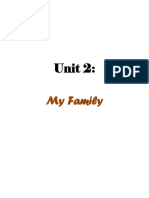 Unit 2:: My Family
