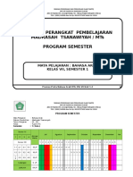 Prosem B Arab Kelas 7 Sem 1&2