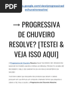→ Progressiva De CHUVEIRO Depoimentos [TESTEI & Veja ISSO Aqui]