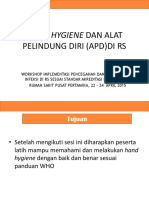 HAND HYGIENE DAN APD DI RS