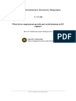 What Drives Employment Growth and Social Inclusion in EU Regions?