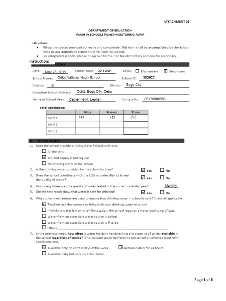 2019-2020 Instruction Document | PDF | Career & Growth