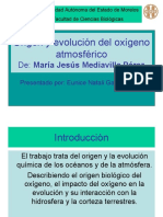 Origen y Evolución Del Oxígeno Atmosférico