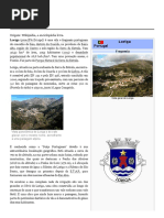 Loriga – Wikipédia, A Enciclopédia Livre Pelo Historiador António Conde 