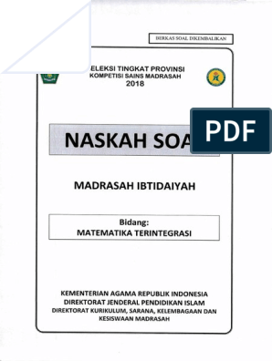 Soal Tes Ksm Mi 2018 Jawabanku Id