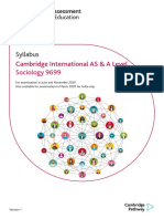 Sociology Syllabus PDF