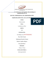 Macroeconomia - Inflacion en El Peru