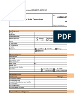 Checklist Pengecoran K3