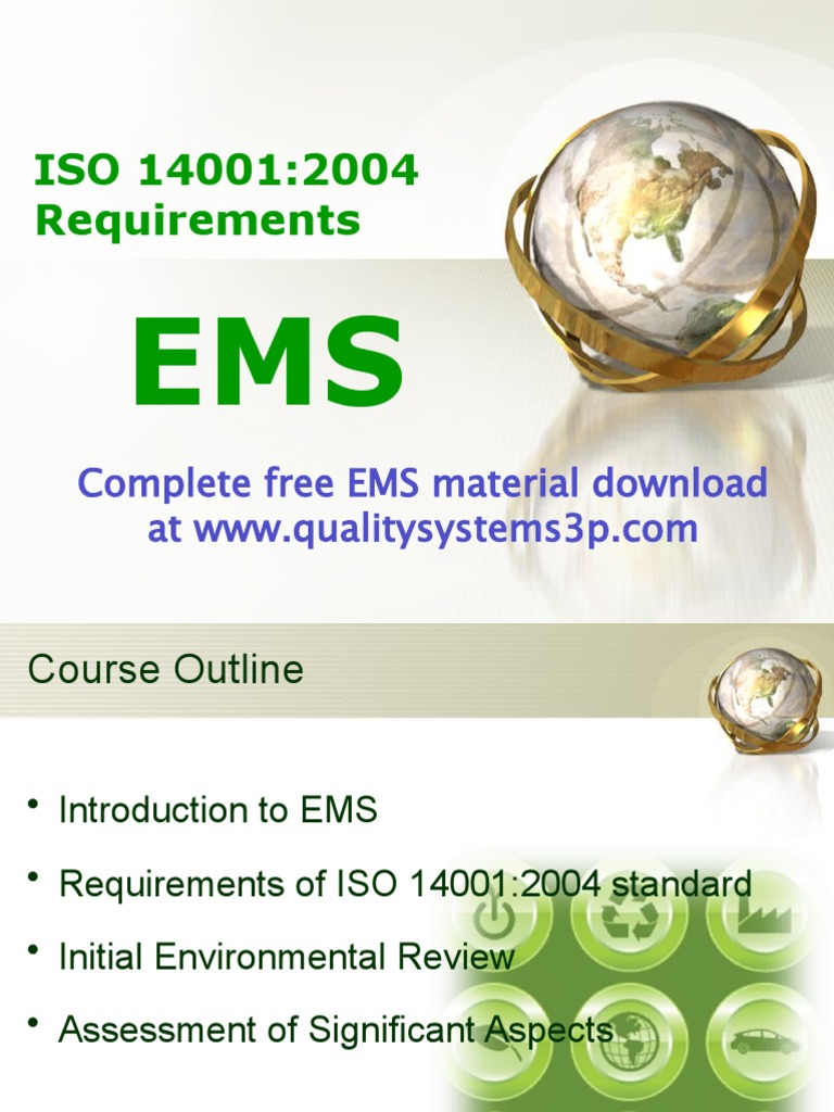 ISO 14001_EMS Training Material
