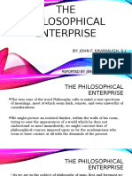 The Philosophical Enterprise: Questioning, Liberation, and Personhood