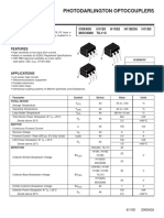 Photodarlington Optocouplers: Description CNX48U H11B1 H11B2 H11B255 H11B3 MOC8080 TIL113