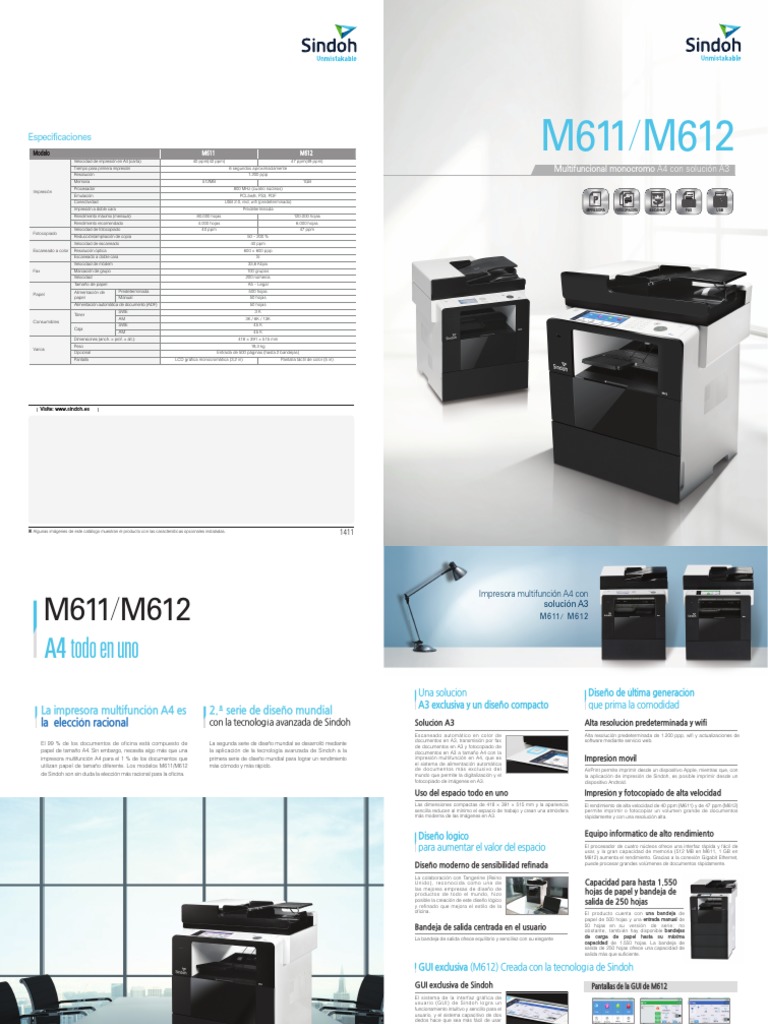 M611 Spanish FinalSINDOH PDF Interfaces gráficas de usuario