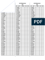 Kartu Keterangan Hafalan Juz 30