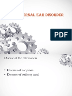 External Ear Disorder