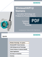 Transmisores SIEMENS - Wirless HART