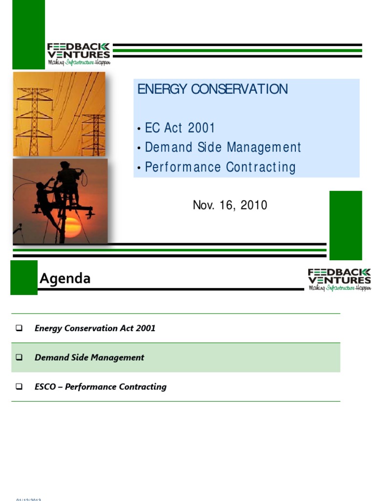 Energy Conservation Act Overview | PDF | Energy Conservation ...