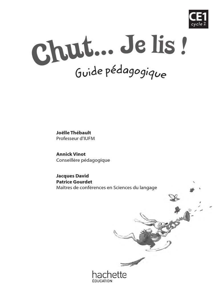 Chut Je lis ! - Méthode de lecture CP - Livre élève Tome 2 - Ed.2009