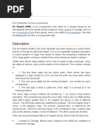 Consignment Security Declaration Guide | PDF | Business | Transport