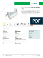 Proyector Led Tablet Chipled OSRAM, 50W