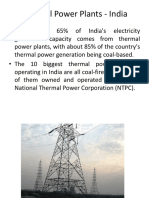 Thermal Power Plants - India