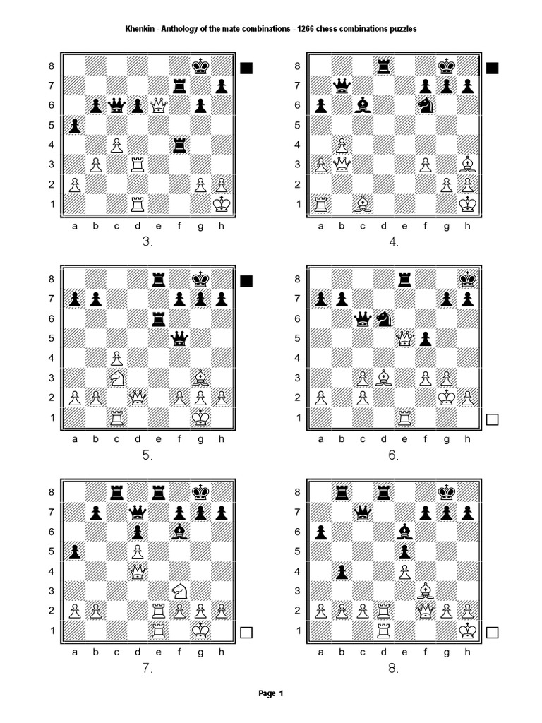 anthology chess　combinations Anthology of Chess Combinations (PDFDrive) PDF | PDF